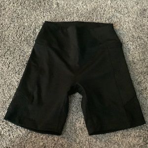PINK Active Bike Shorts with Mesh Detailing